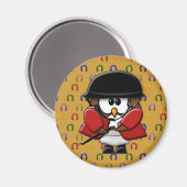 Pferdeeihu Magnet (Vorderseite/Rückseite)