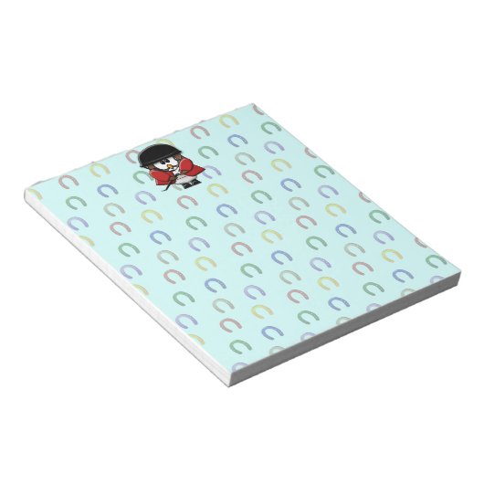 Pferdeeihu Notizblock (angewinkelt)