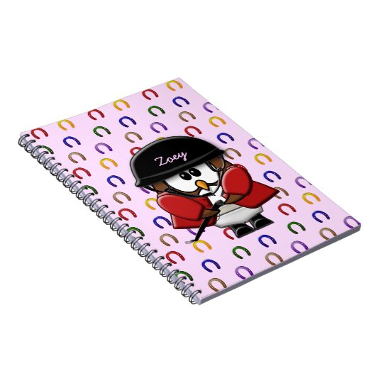 Pferdeeihu Notizblock (Rechte Seite)