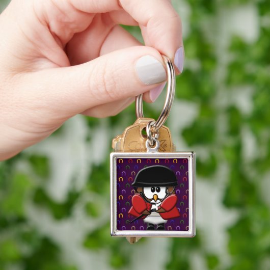 Pferdeeihu Schlüsselanhänger (Hand)