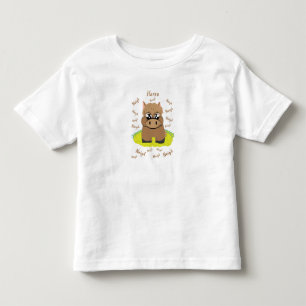 Pferdeentwurf Kleinkind T-shirt