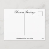 Pferdeentwurf Weihnachten (Rückseite)