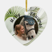 PferdeEquine Reittiere Foto Modernes, individuelle Keramik Ornament (Vorne)