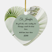 PferdeEquine Reittiere Foto Modernes, individuelle Keramik Ornament (Hinten)