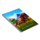 Pferdeerscheinung Notizblock (Rechte Seite)