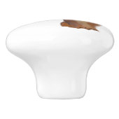 Pferdefach-Schrank-Zug-Griff Tennessees gehender Keramikknauf (Seitenansicht)