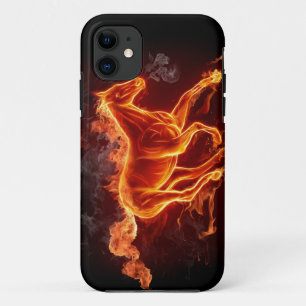 PFERDEfall-ABDECKUNG DES FEUER-IPHONE5 iPhone 11 Hülle