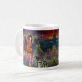 Pferdefantasy Kaffeetasse (Vorderseite Links)