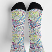 Pferdefarben, Crew-Socken Socken (Oben)