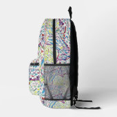 Pferdefarben des Lebens, Bedruckter Rucksack (Rechts)