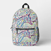 Pferdefarben des Lebens, Bedruckter Rucksack (Vorderseite)