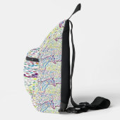 Pferdefarben des Lebens, Crossbody Bag (Rechts)
