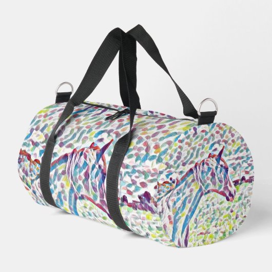 Pferdefarben des Lebens, Duffle Bag (Linke Seite)