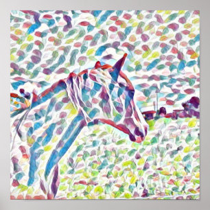 Pferdefarben, Plakat