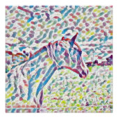 Pferdefarben, Plakat Poster (Vorderseite)