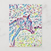 Pferdefarben, Postkarte (Vorderseite)