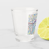 Pferdefarben, Shotglas Schnapsglas (Links)