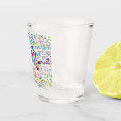 Pferdefarben, Shotglas Schnapsglas (Rechts)