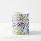 Pferdefarben, Tasse des Kaffees (Mittel)