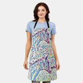 Pferdefarben, volle Schürze (Getragen)