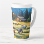 Pferdefarm Milchtasse (Rechte Ecke)