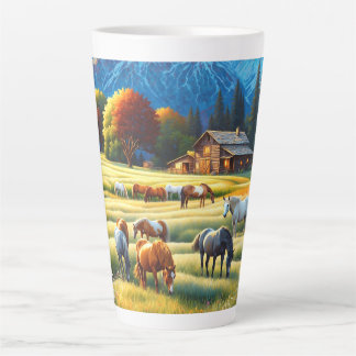 Pferdefarm Milchtasse