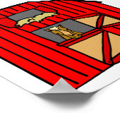 Pferdefarm Poster (Ecke)