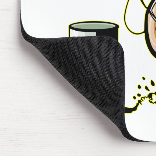 Pferdefass-Laufen Mousepad (Ecke)