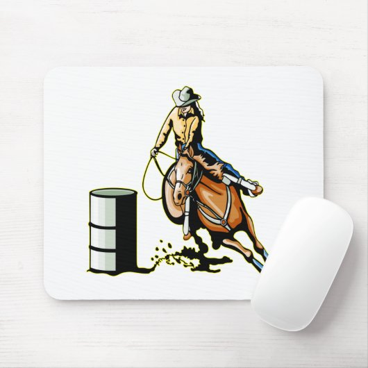 Pferdefass-Laufen Mousepad (Mit Mouse)
