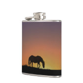 Pferdeflasche Flachmann (Links)