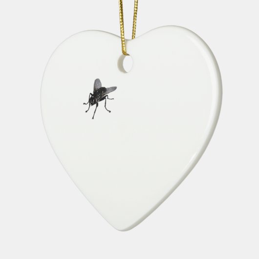 Pferdefliege Keramik Ornament (Links)