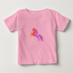 Pferdeflug und Sprung Baby T-shirt