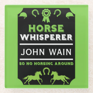 Pferdeflüster Glasuntersetzer