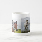 Pferdeflüster I Liebe Pferde 2 Foto Name Kaffeetasse (Mittel)