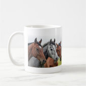 Pferdeflüster I Liebe Pferde 2 Foto Name Kaffeetasse (Links)
