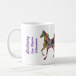 Pferdeflüster I Liebe Pferde Name Leftie Kaffeetasse