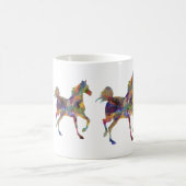 Pferdeflüster I Liebe Pferde Persönlicher Name Kaffeetasse (Mittel)