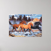 Pferdeflüster Leinwanddruck (Vorderseite)