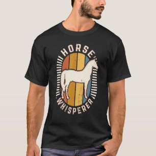 Pferdeflüsterer Vintage Klassiker Retro Tierliebe T-Shirt