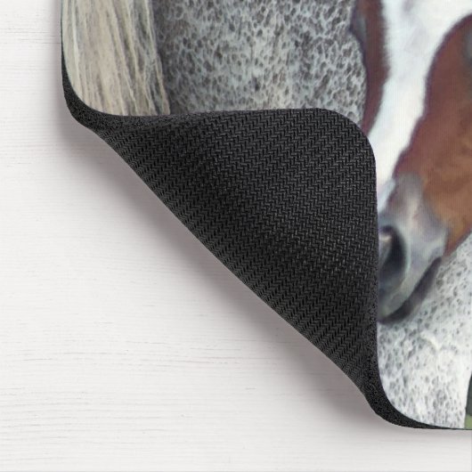 Pferdefoal Art Mousepad (Ecke)