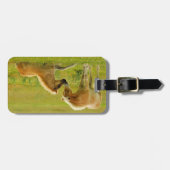 Pferdefohlen Gepäckanhänger (Vorderseite horizontal)