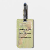 Pferdefohlen Gepäckanhänger (Rückseite vertikal)