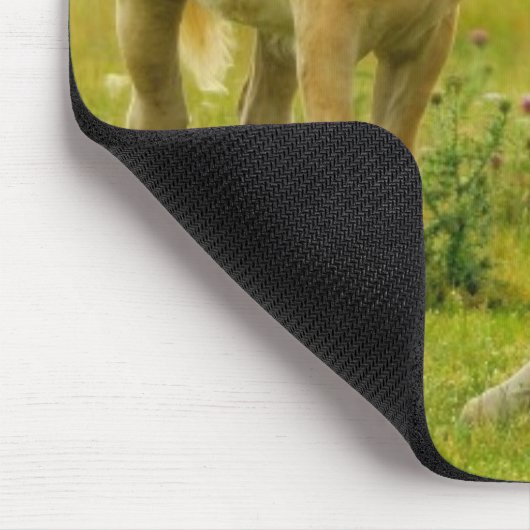 Pferdefohlen Mousepad (Ecke)