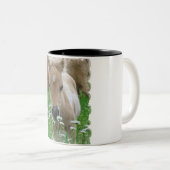 Pferdefohlen-riechende Blumen auf einer Tasse (VorderseiteRechts)