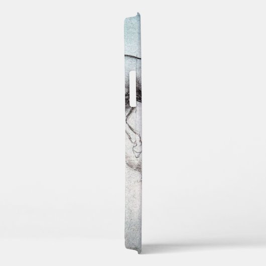 Pferdeforschung, Leonardo da Vinci Case-Mate iPhone Hülle (Rückseite / Rechts)