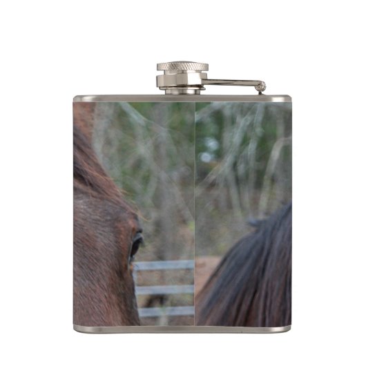 PferdeFoto Flachmann (Rückseite)