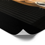 Pferdefoto Poster (Ecke)