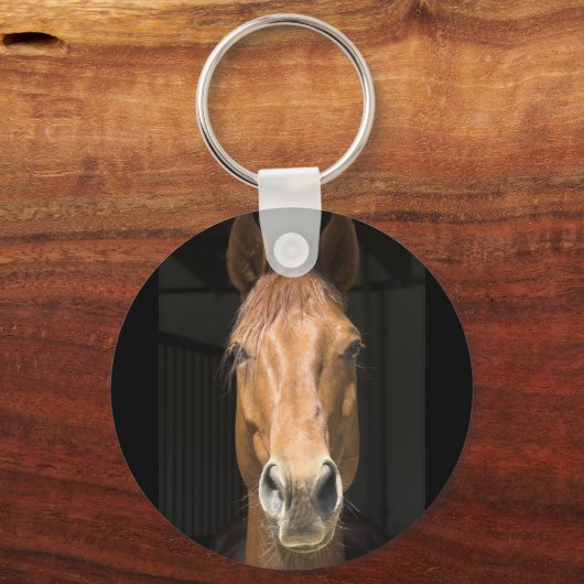 Pferdefoto Schlüsselanhänger (Vorderseite)