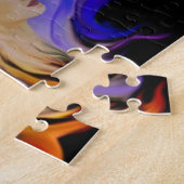 Pferdefrau Puzzle (Seite)