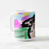Pferdefreude Kaffeetasse (Vorderseite Links)